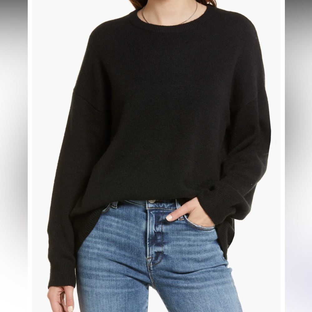 Treasure & Bond Organic Cotton Blend Crewneck Sweater
